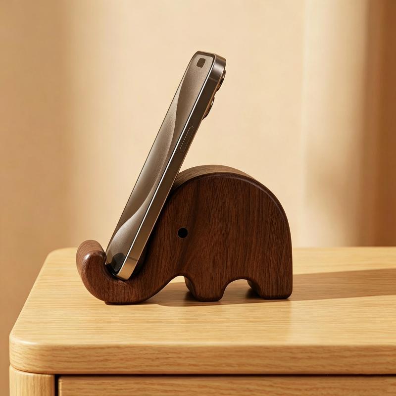 Display Stand Wood - Простая подставка для телефона из массива
