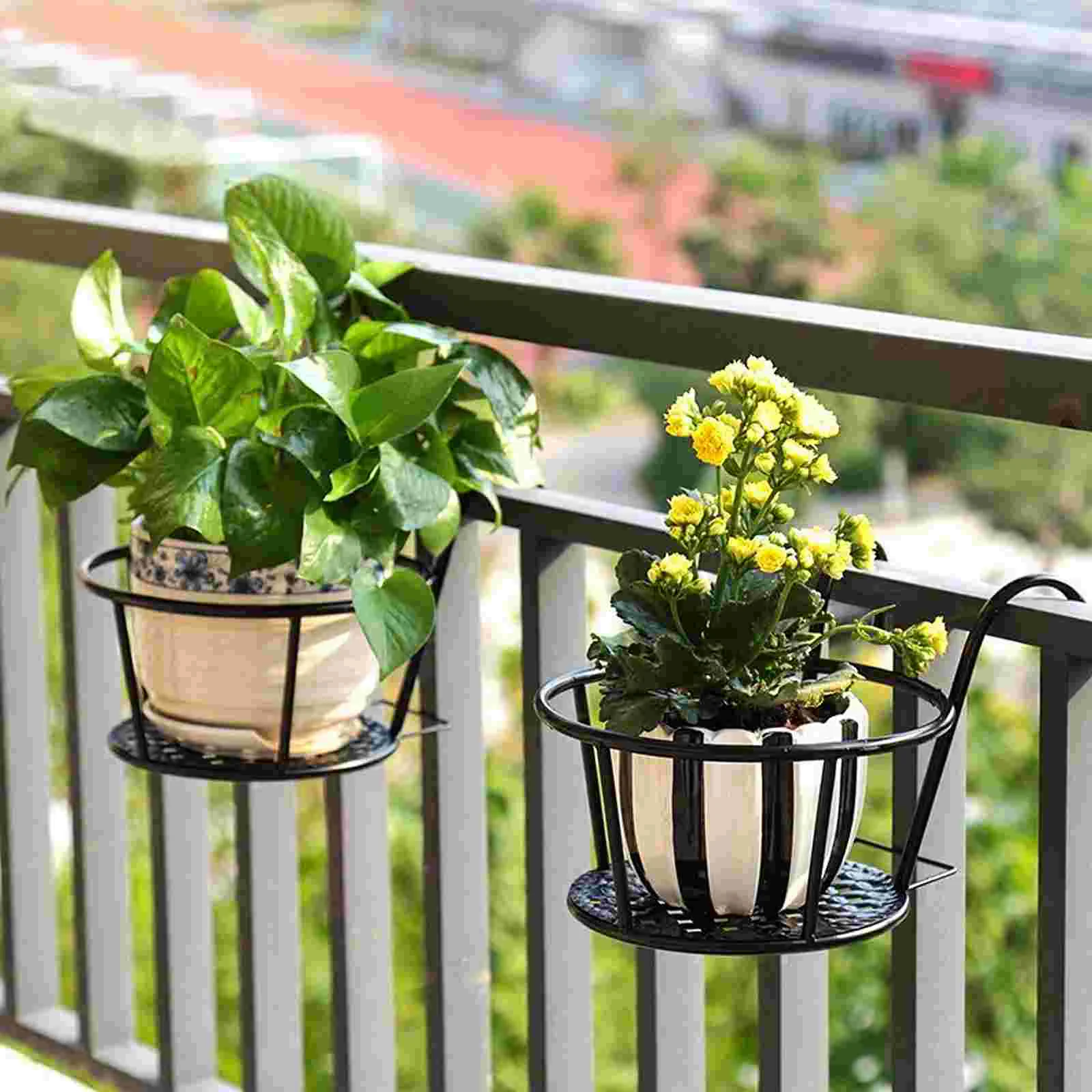 Bonsai Garden Wall - 2 шт. железная подставка для цветочного