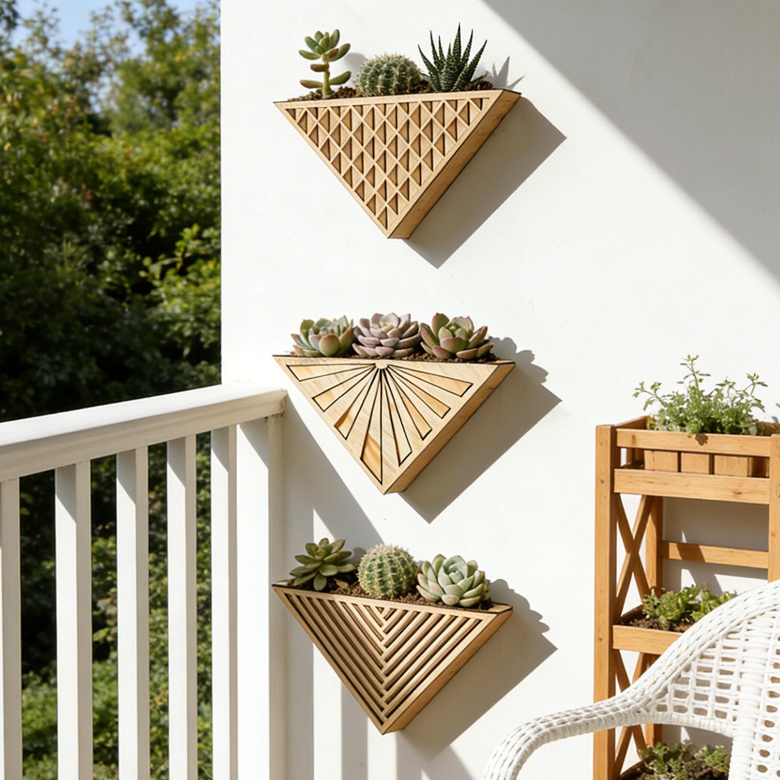 Bonsai Garden Wall - Настенный декоративный цветочный горшок-статуэтка, органайзер для