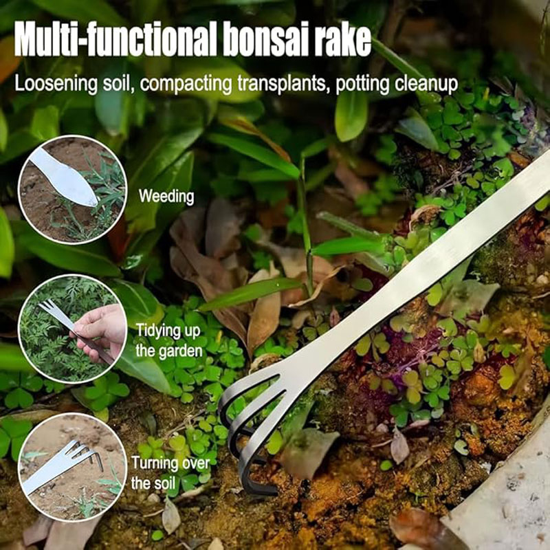 Ручной грабель для бонсай из н – обзор и цена Bonsai Garden Tools
