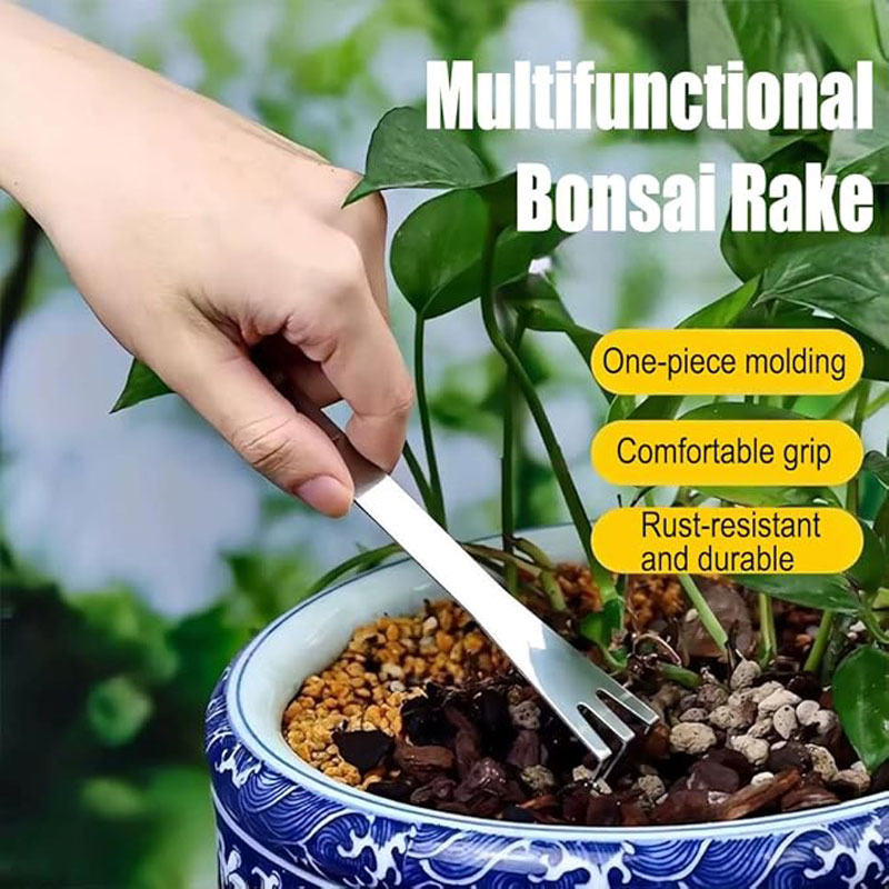 Ручной грабель для бонсай из н – обзор и цена Bonsai Garden Tools