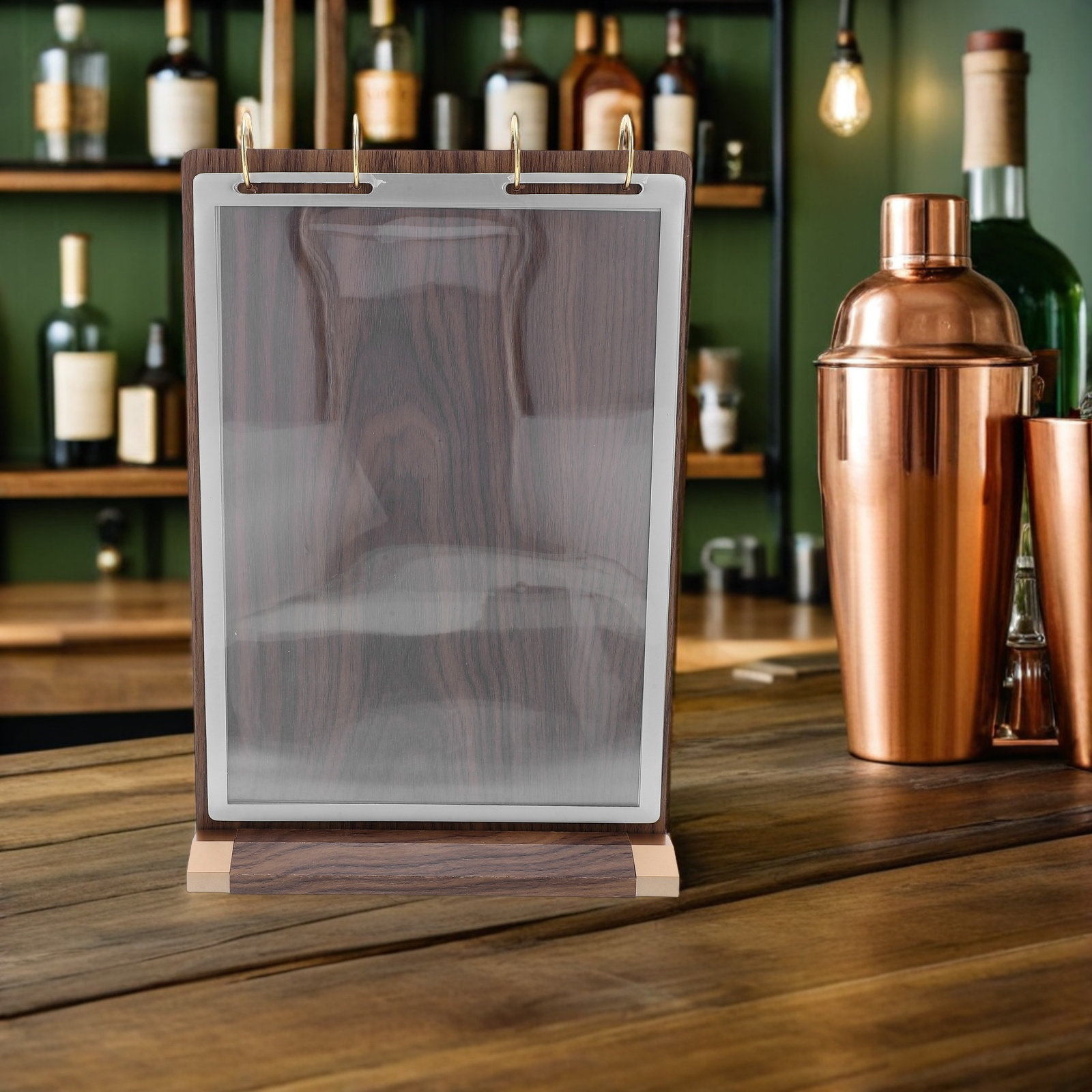 Подставка для меню из ореховог – обзор и цена Display Stand Wood