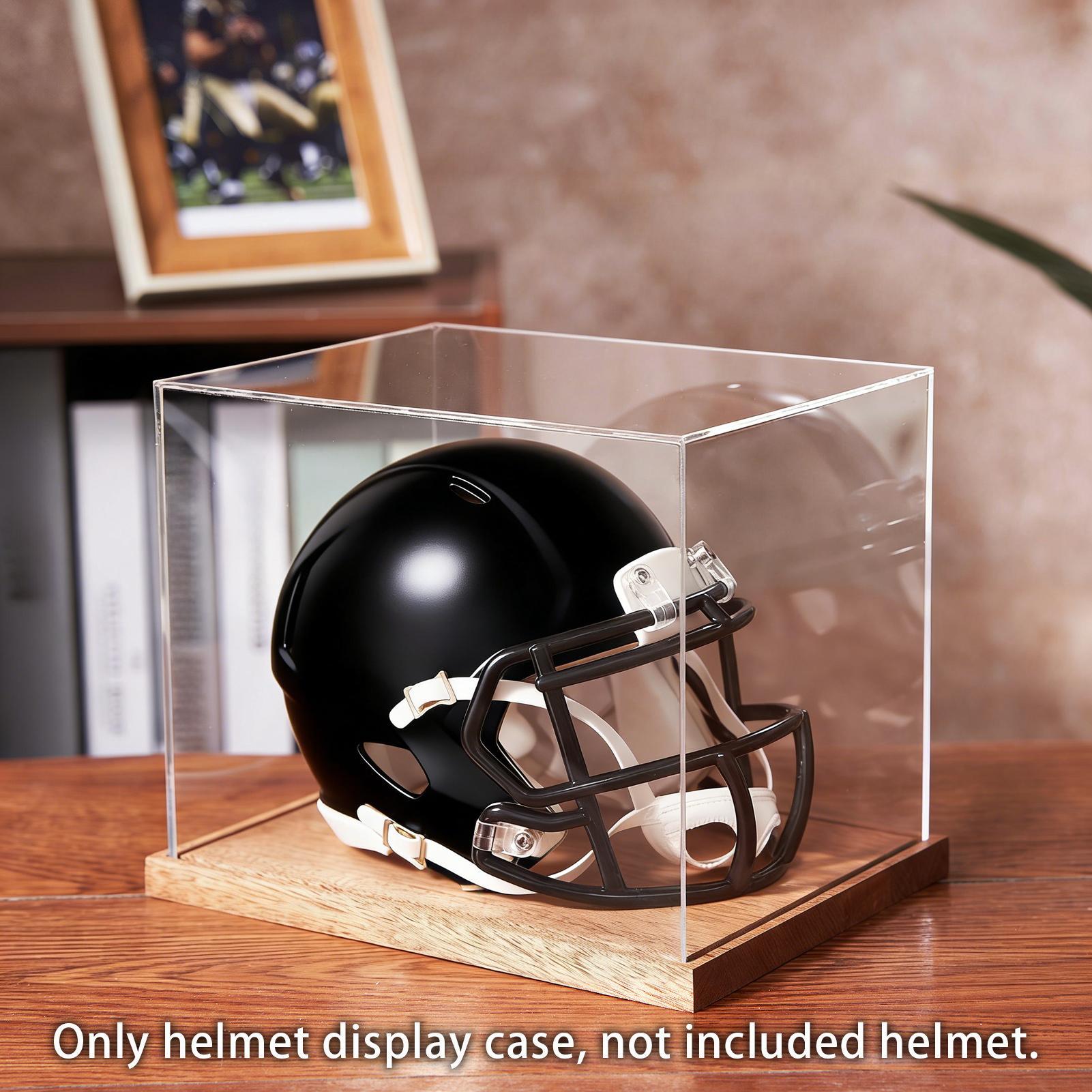 Прозрачный футляр для футбольн – обзор и цена Display Stand Wood